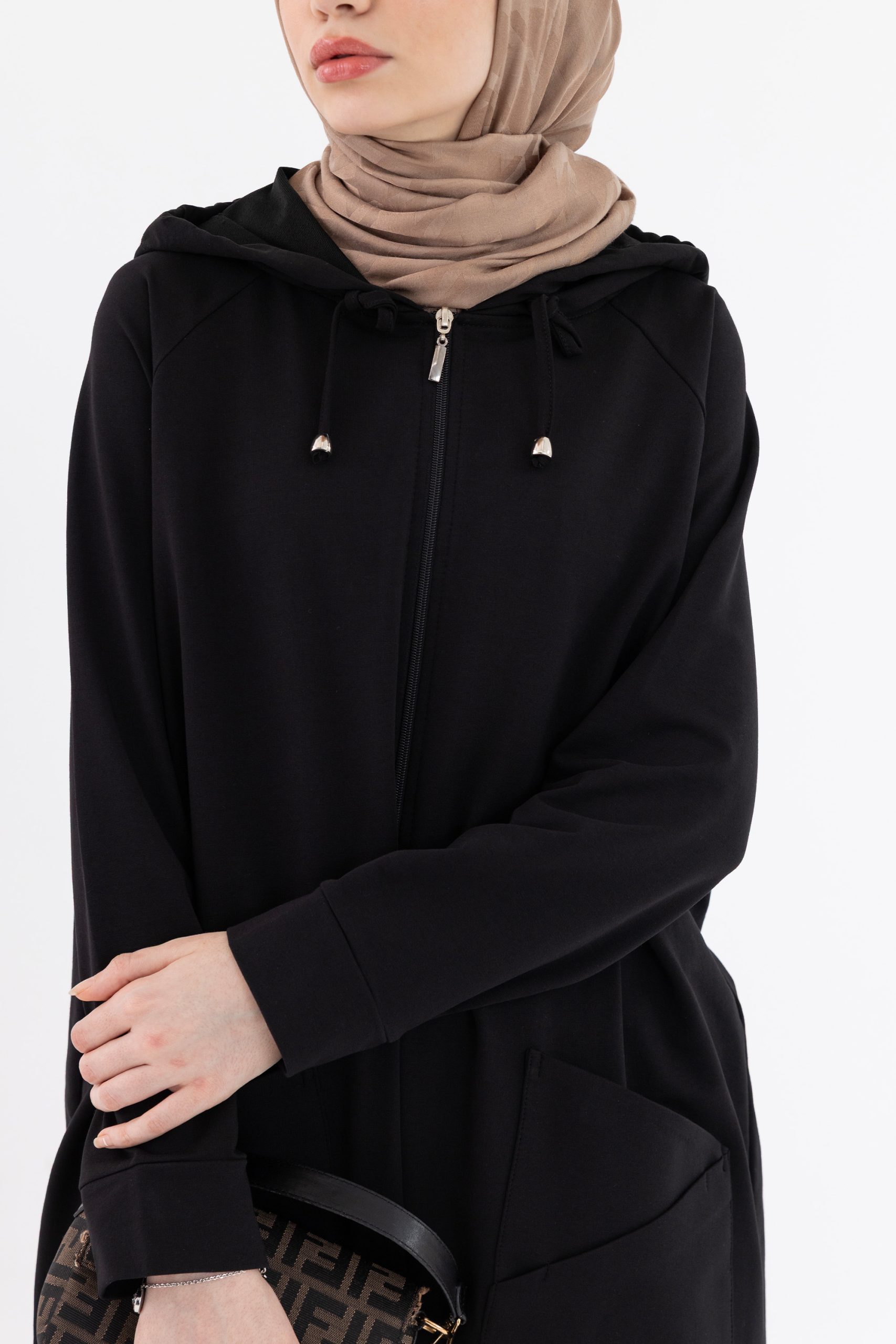 Roa Z Cepli Pamuk Spor Takım - Siyah - Görsel 2