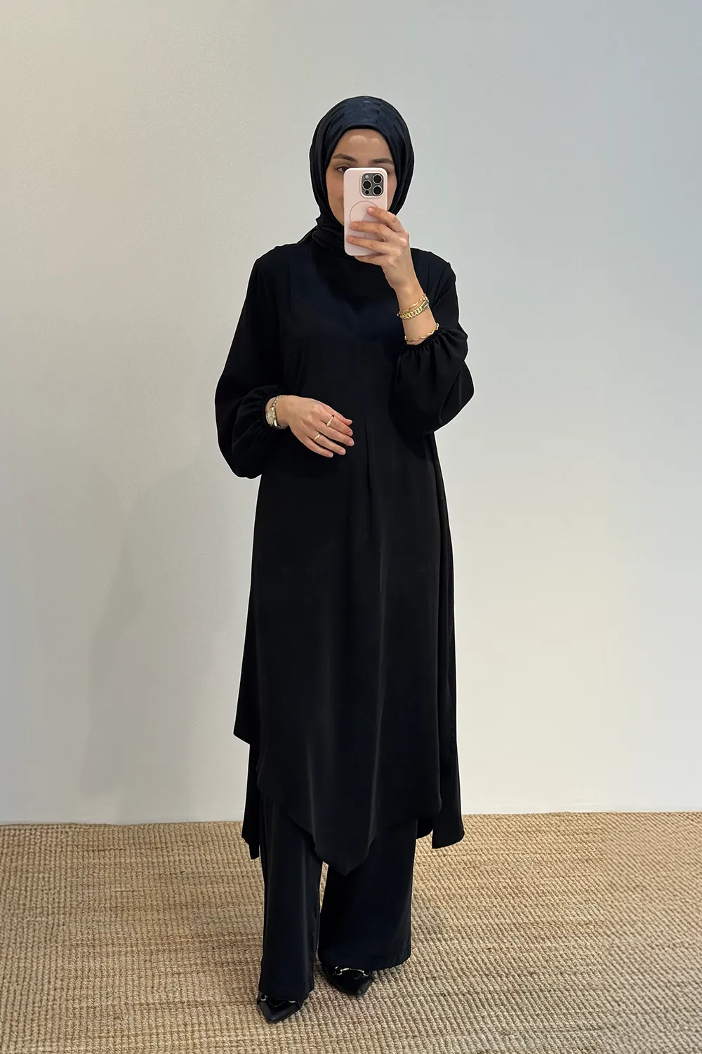 Loya Asimetrik Takım - Siyah